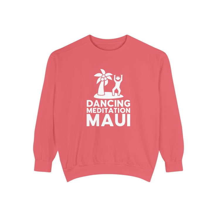 Unisex Sweatshirt - Garment-Dyed Comfort for Dancing Meditation