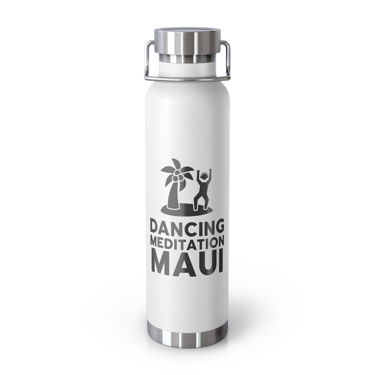 Dancing Meditation Maui Copper Insulated Water Bottle - 22oz