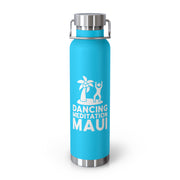 Dancing Meditation Maui Copper Insulated Water Bottle - 22oz