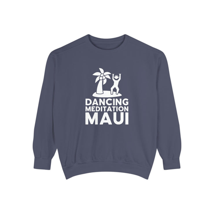 Unisex Sweatshirt - Garment-Dyed Comfort for Dancing Meditation