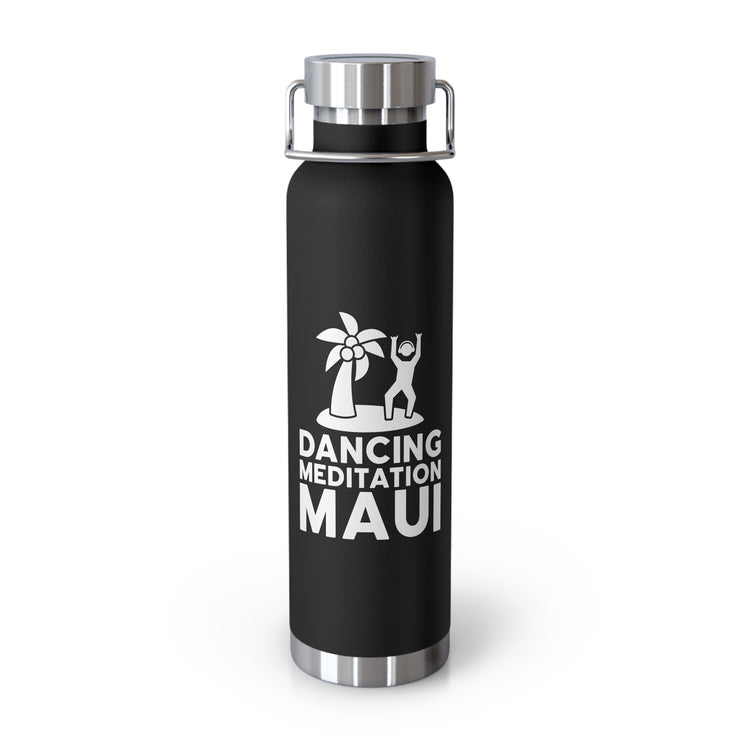 Dancing Meditation Maui Copper Insulated Water Bottle - 22oz