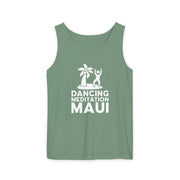 Unisex Garment-Dyed Tank Top -- Dancing Meditation Maui Tank