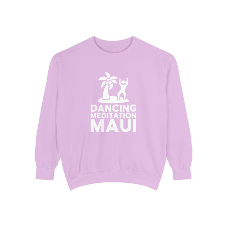 Unisex Sweatshirt - Garment-Dyed Comfort for Dancing Meditation