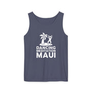 Unisex Garment-Dyed Tank Top -- Dancing Meditation Maui Tank