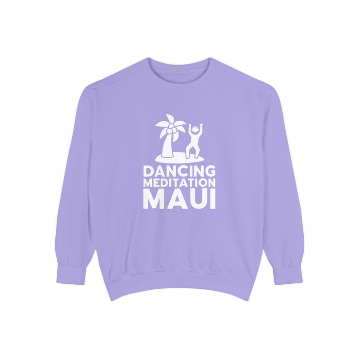 Unisex Sweatshirt - Garment-Dyed Comfort for Dancing Meditation