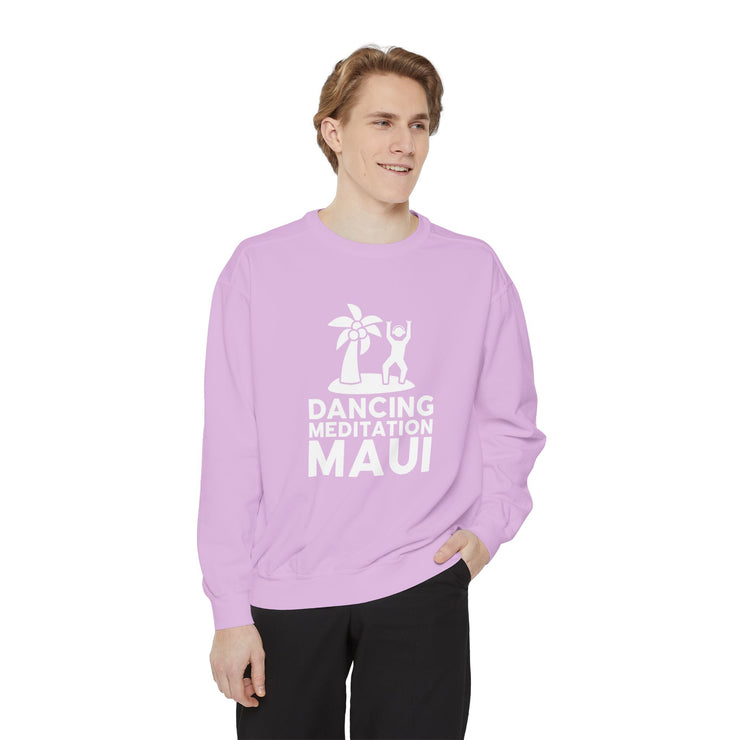 Unisex Sweatshirt - Garment-Dyed Comfort for Dancing Meditation