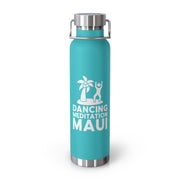 Dancing Meditation Maui Copper Insulated Water Bottle - 22oz