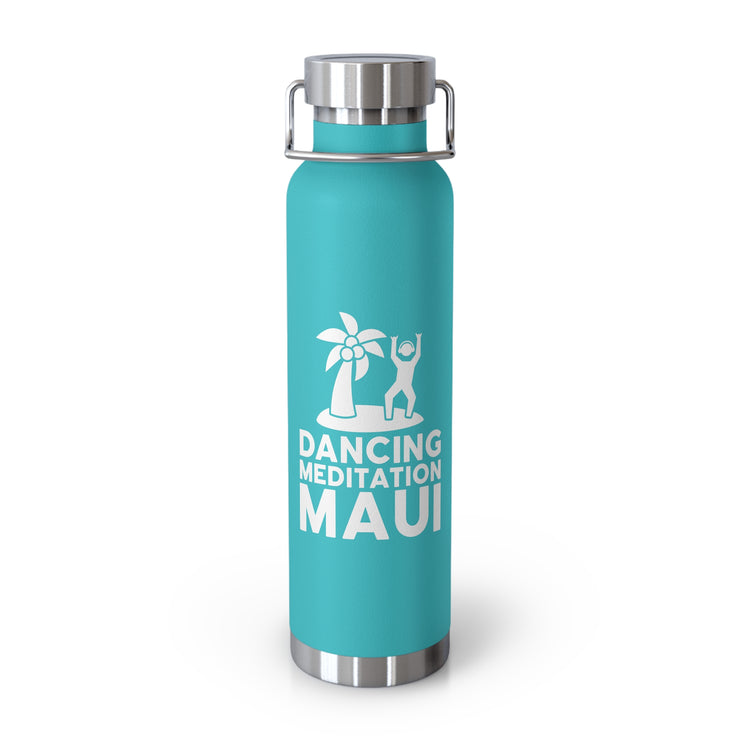 Dancing Meditation Maui Copper Insulated Water Bottle - 22oz