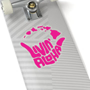 Pink Livin' Aloha Decal,  Stickers - Livin' Aloha