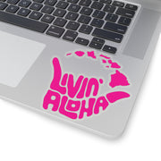 Pink Livin' Aloha Decal,  Stickers - Livin' Aloha