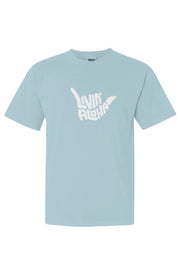 Livin' Aloha Comfort Chambray Colors Heavyweight Tee