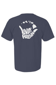 Livin' Aloha Comfort Denim Colors Heavyweight Tee