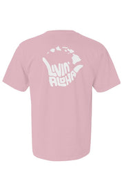 Livin' Aloha Comfort Blossom Colors Heavyweight Tee