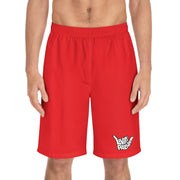 Livin' Aloha Board Shorts (Red)