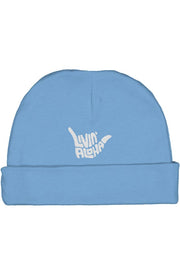 Livin' Aloha Infant Baby Beanie (Light Blue)