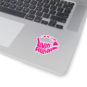 Pink Livin' Aloha Decal,  Stickers - Livin' Aloha