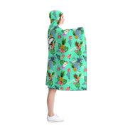 Surf Poncho (Teal Pineapple) - Livin' Aloha