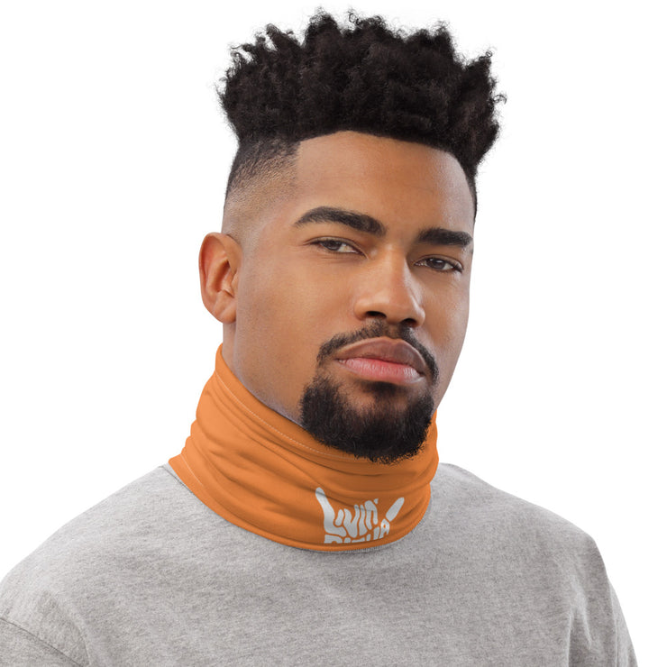 Orange Neck Gaiter - Livin&