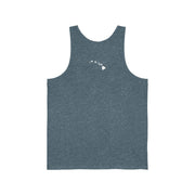 Livin' Aloha Classic Jersey Tank (Heather Slate)