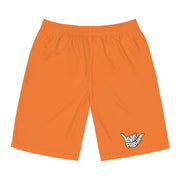 Livin' Aloha Board Shorts (Orange)