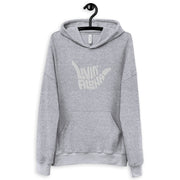 Livin' Aloha Sueded Fleece Hoodie (Athletic Heather)