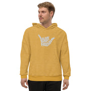 Livin' Aloha Sueded Fleece Hoodie (Heather Mustard)